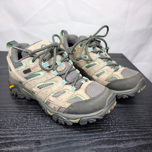 Dry Vibram Womens Hiking Grayblue Shoes 